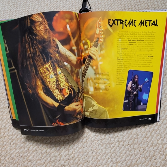 Heavy Metal: The Story in Pictures, 224 Pages, Excellent Used Condition. - Picture 6 of 9